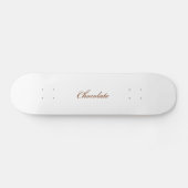 Skateboard Patinage au chocolat... (Horz)