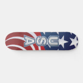 Skateboard Patinage aux États-Unis (Horz)