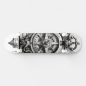 Skateboard Patinage avec boussole (Horz)