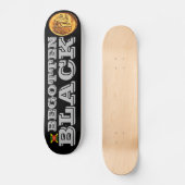 Skateboard Patinage BLACK (Recto)
