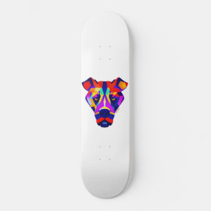 Skateboard Patinage blanc pour chien d'Alexander