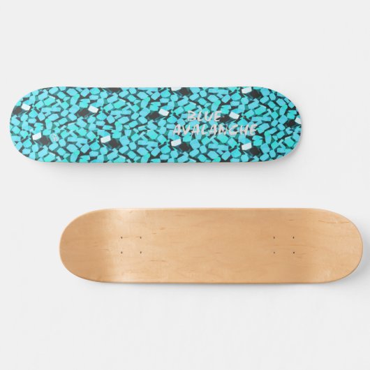 Skateboard Patinage Blue Avalanche (Horz)
