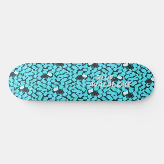 Skateboard Patinage Blue Avalanche (Horz)