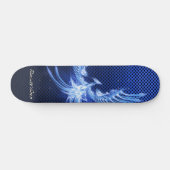 Skateboard Patinage Blue Phoenix (Horz)