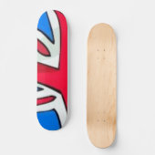 Skateboard Patinage britannique (Recto)
