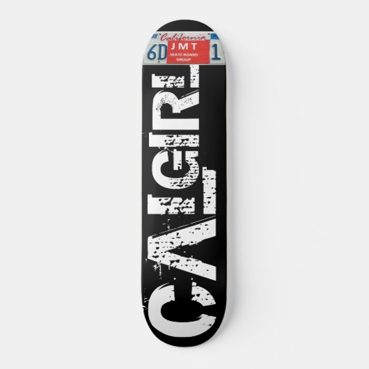 Skateboard Patinage CAL GIRL (Recto)