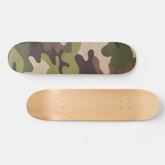 Skateboard Patinage Camouflage (Horz)