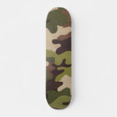 Skateboard Patinage Camouflage (Devant)