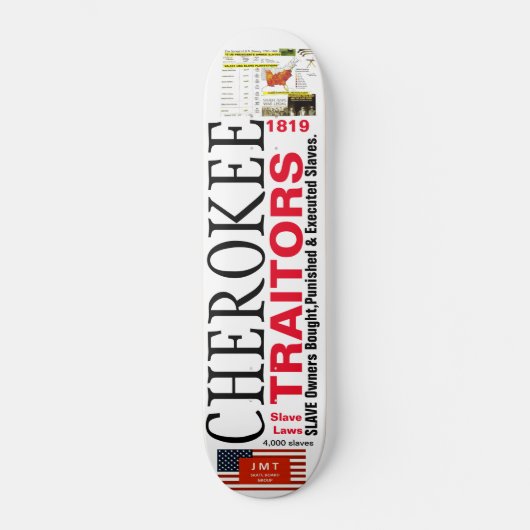 Skateboard Patinage CHEROKEE TRAITORS (Recto)