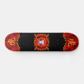 Skateboard Patinage chinois Red Tiger (Horz)