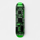 Skateboard Patinage Circuit Green 2 (Devant)