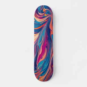 Skateboard Patinage coloré