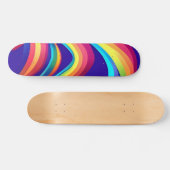 Skateboard Patinage coloré (Horz)