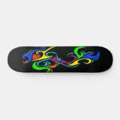 Skateboard Patinage coloré (Horz)