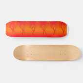 Skateboard Patinage conçu pour la flamme (Horz)