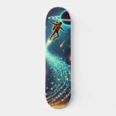 Skateboard Patinage Cosmic Trail (Devant)