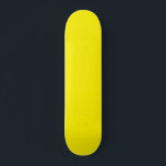 Skateboard Patinage couleur jaune clair<br><div class="desc">Patinage couleur jaune clair</div>