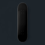 Skateboard Patinage couleur noire<br><div class="desc">Patinage en couleur noire. Patinage de couleur noire solide</div>