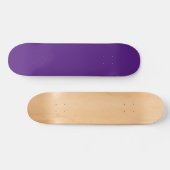 Skateboard Patinage couleur pourpre (Horz)