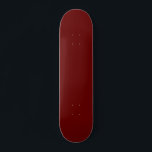 Skateboard Patinage couleur rouge foncé<br><div class="desc">Skateboard couleur rouge foncé. Rouge foncé clair. Deck Couleur rouge foncé. Patiner rouge foncé.</div>