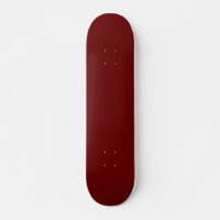 Patinage couleur rouge foncé