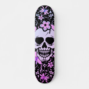 Skateboard Patinage crâne Vintage pour fille