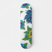Skateboard Patinage d'alimentation des fleurs (Devant)
