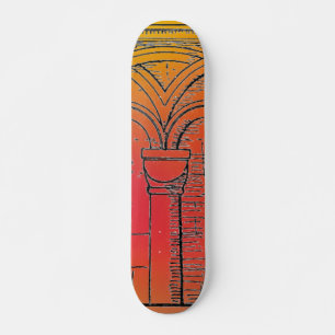 Skateboard Patinage d'architecture médiévale