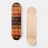 Skateboard Patinage d'art Abstrait au mur (Recto)