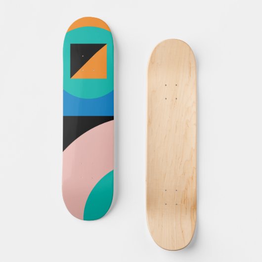 Skateboard Patinage d'art graphique 7 (Recto)