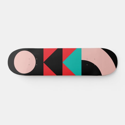 Skateboard Patinage d'art graphique 8 (Horz)