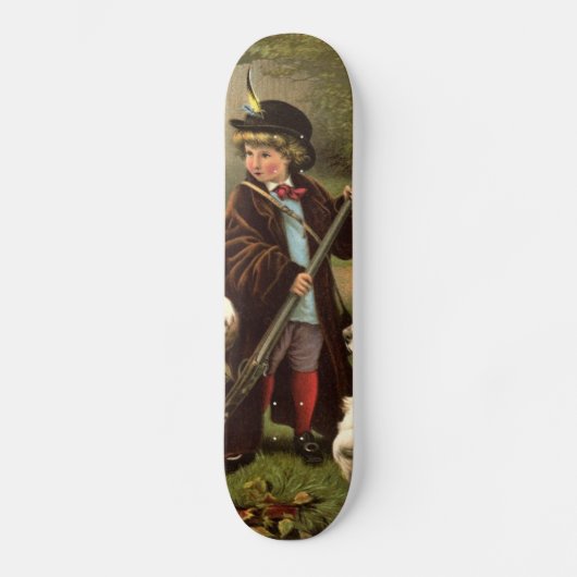 Skateboard Patinage d'art vintage (Recto)