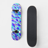 Skateboard Patinage de Chaos coloré (Recto)
