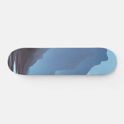 Skateboard Patinage de Cold Mountain (Horz)