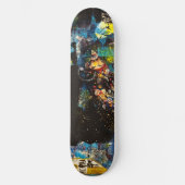 Skateboard Patinage de collage (Recto)