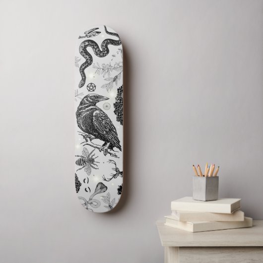 Skateboard Patinage de collection d'esquisses (Art mural)