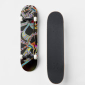 Skateboard Patinage de collection d'orchidées (Devant)