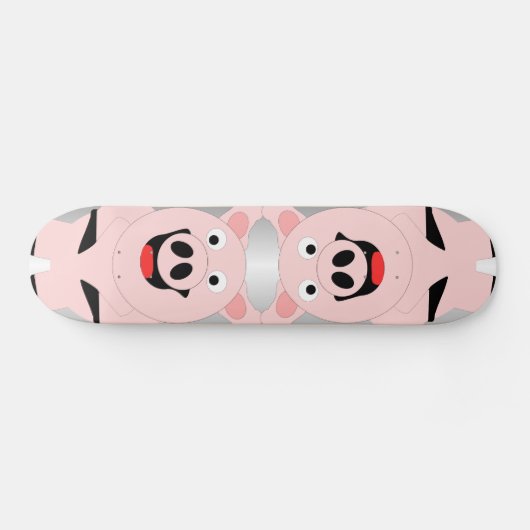 Skateboard Patinage de conception de cochon (Horz)