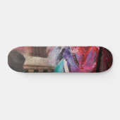 Skateboard Patinage de couleurs (Horz)
