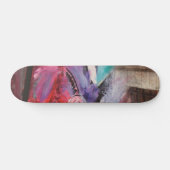 Skateboard Patinage de couleurs (Horz)