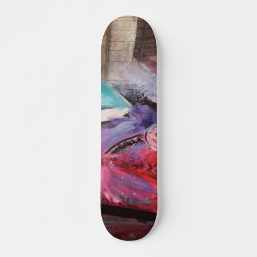 Skateboard Patinage de couleurs (Devant)