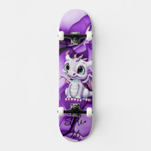 Skateboard Patinage de dragon violet