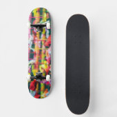 Skateboard Patinage de fleurs (Recto)