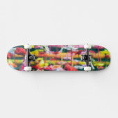 Skateboard Patinage de fleurs (Horz)
