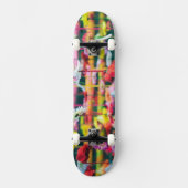 Skateboard Patinage de fleurs (Recto)