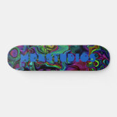 Skateboard Patinage de fond de cerveau (Horz)