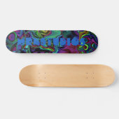Skateboard Patinage de fond de cerveau (Horz)