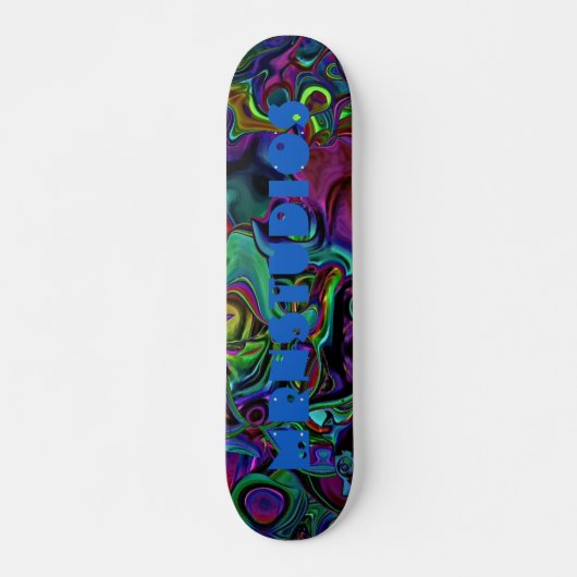 Skateboard Patinage de fond de cerveau (Devant)