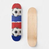 Skateboard Patinage de football français (Recto)