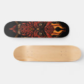 Skateboard Patinage de la chouette des incendies (Horz)